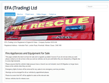 Tablet Screenshot of fireappliances.com